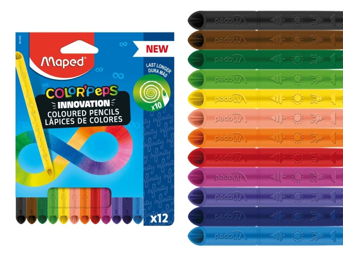 PASTELLI COLOR PEPS INFINITY MAPED CF.12PZ